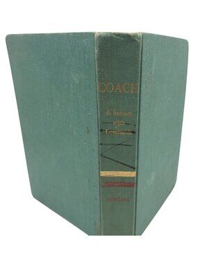 Coach A Season With Lombardi By Tom Dowling Hardcover Book 1970 Vintage HTF